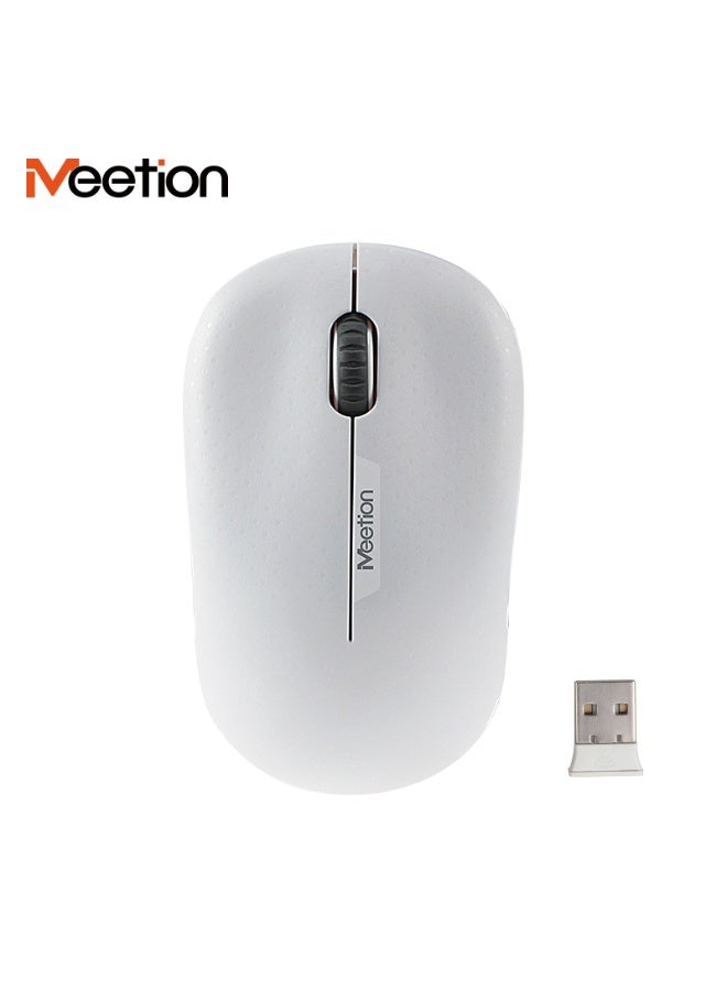 Meetion Wireless Mouse R545 Automatic sleep power saving Suitable for right/left hands users 2.4GHz USB Nano receiver included (range up to 10m) - Image 1