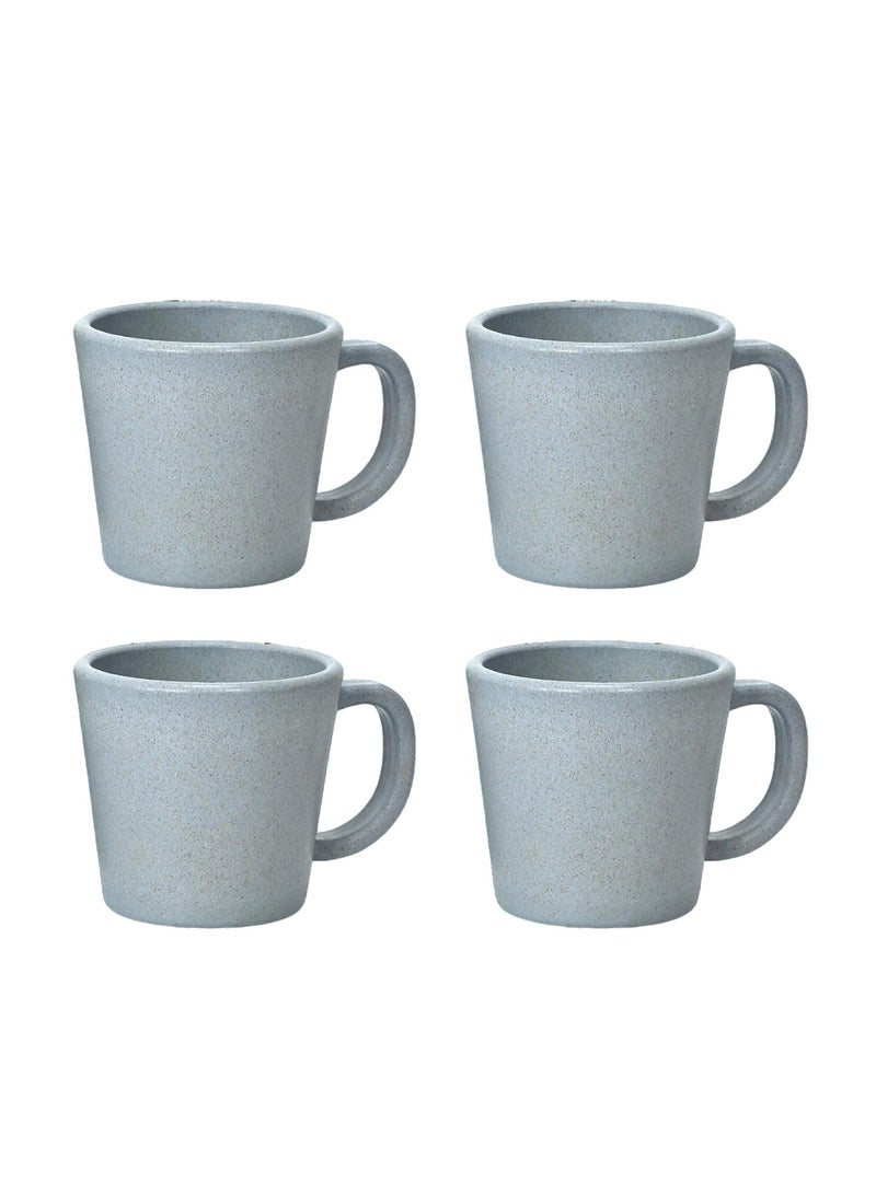 FRENVI Earth-Friendly Majestic Coffee Mug 375 ml| Made with Rice Husk & Bamboo Fibers| Grey - Image 1