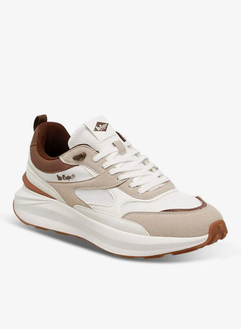 Lee Cooper Men's Colourblock Lace-Up Sneakers