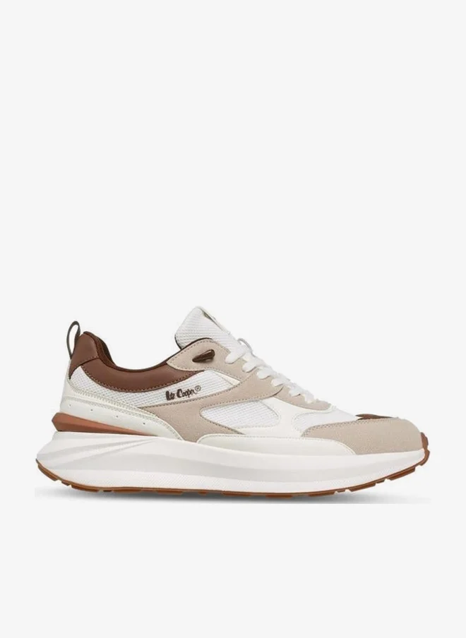 Lee Cooper Men's Colourblock Lace-Up Sneakers
