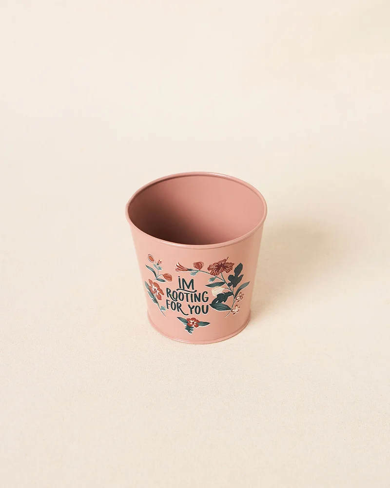 Chumbak Wildflower Metal Planter | Lost in Paradise