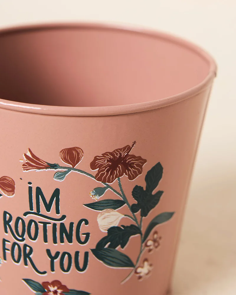 Chumbak Wildflower Metal Planter | Lost in Paradise