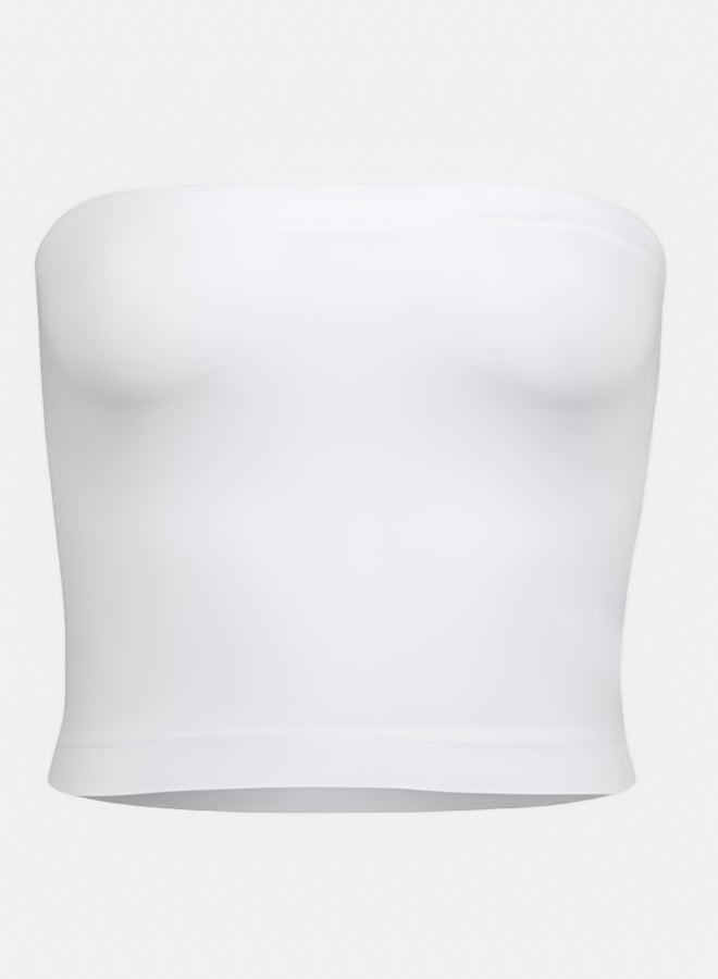 Silvy Lycra Tube Top Sleeveless Top Underwear For Women - Image 1