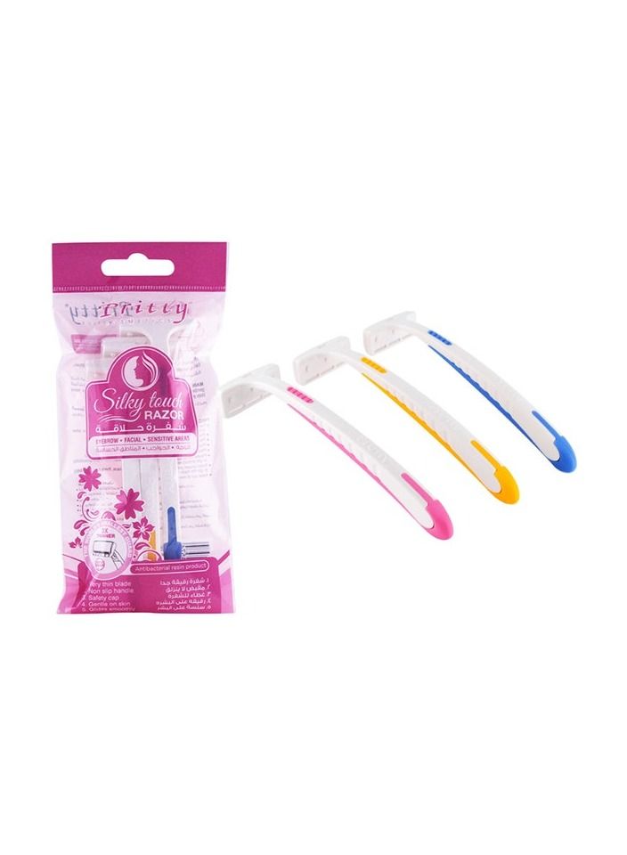 Silky Touch Razor 3pcs per pack