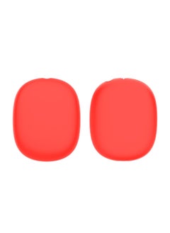 Suitable For Apple AirPods Max Head-mounted Headphone Head Beam Shell Ear Cap Silicone Protective Cover-Color:Red Shell-Model:Headphones For Apple AirPods Max