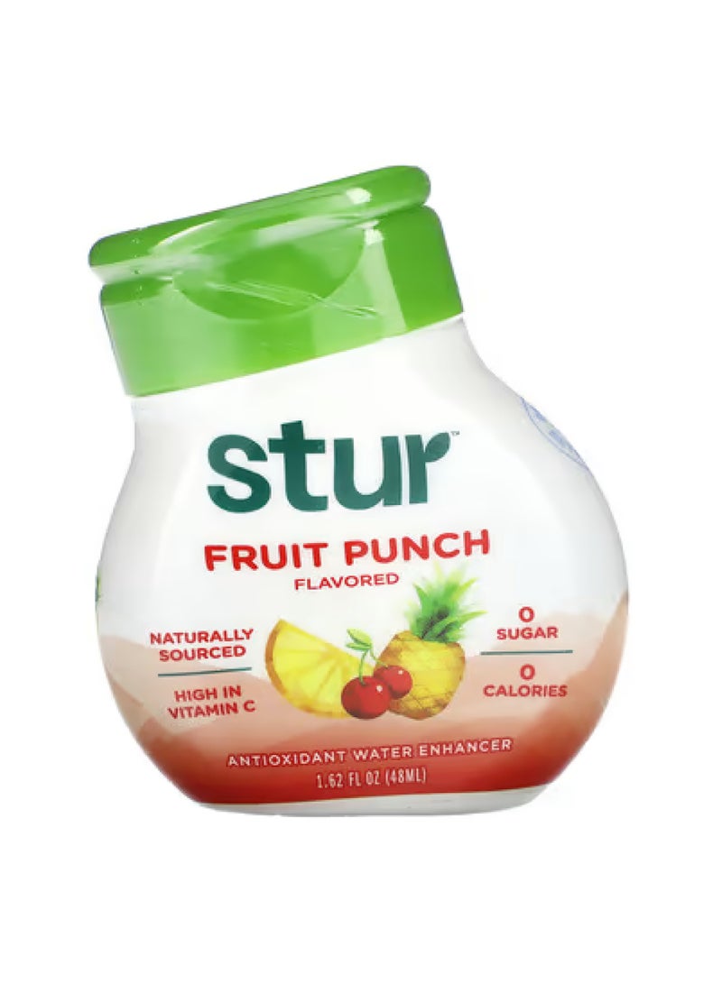 Antioxidant Water Enhancer, Fruit Punch, 1.62 fl oz (48 ml)