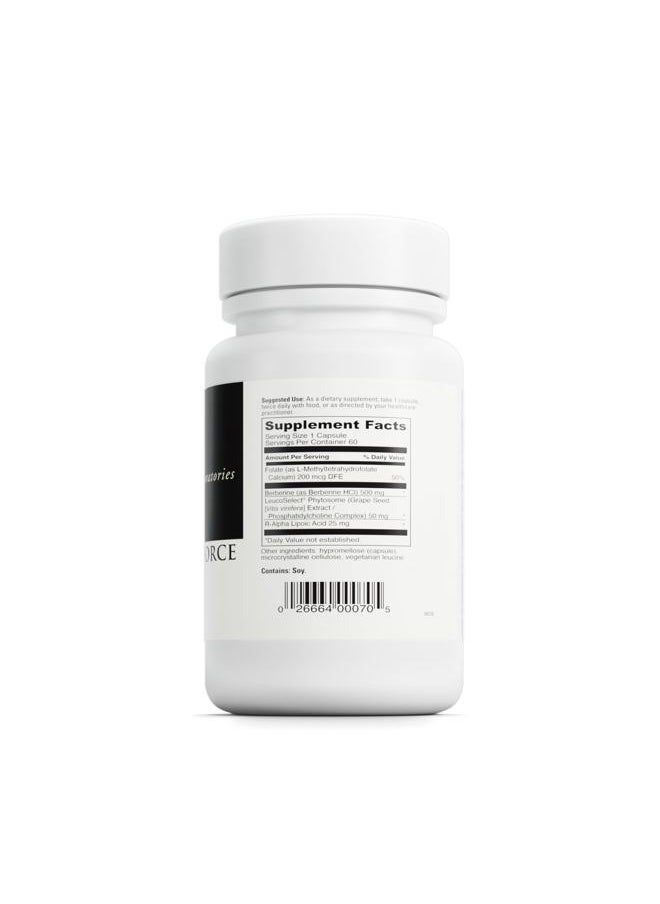 Davinci Labs Berberine Force - Supports Immune System & Heart Health - Aids GLP-1 Production* - Vegetarian, Gluten-Free - 60 Count  - Image 2