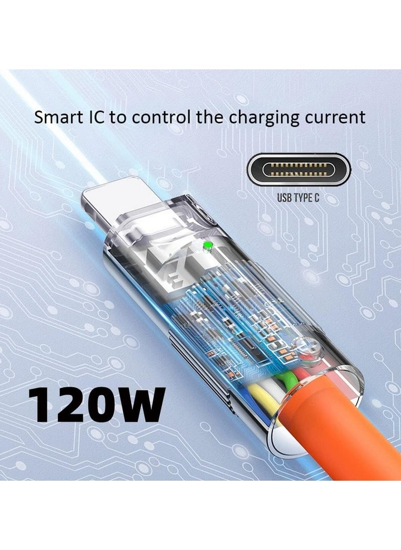X-Plus High Quality Ultra Fast Charging 120W Type-C Cable  - Image 3