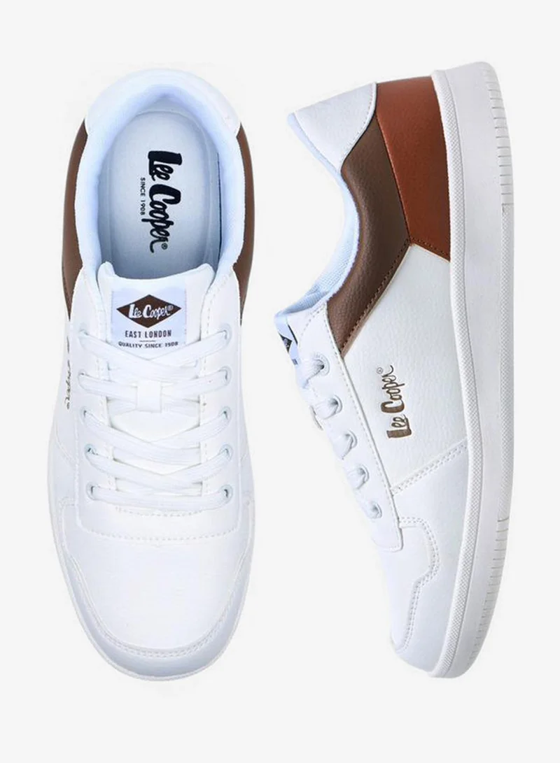 Lee Cooper Men's Panelled Lace-Up Sneakers
