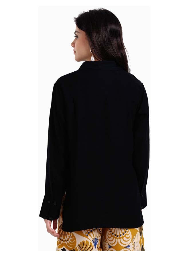 Carina Voile Button Closure Shirt - Image 3