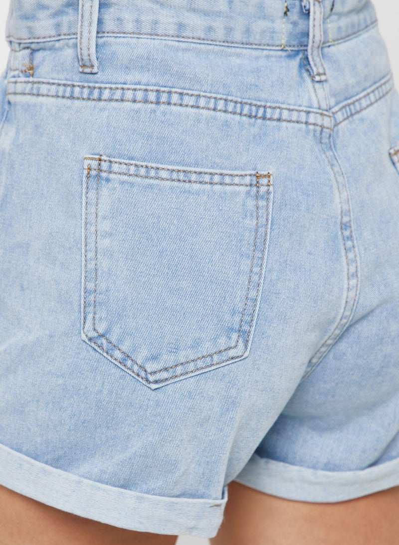 Highwaist Denim Shorts