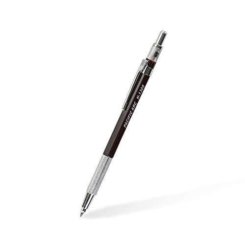 Pacific Arc 2mm Lead Holder and Lead Sharpener, Brown Drafting Pencil for Artist Drawing, Drafting, and Sketching - Image 1