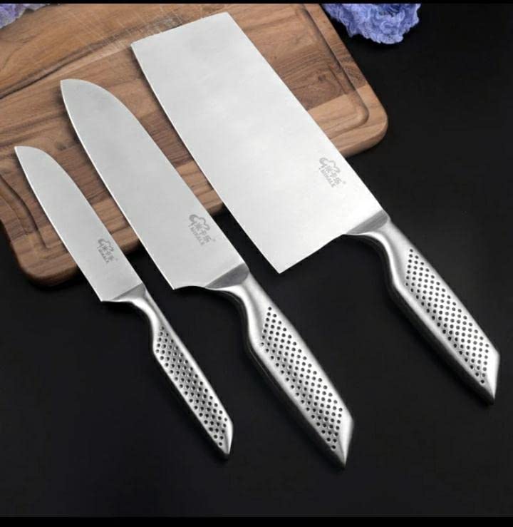 DANSR Premium Meat Cleaver ButcherKnife Ergonomic and Comfortable NonSlip Grip Stainless Steel Handle Heavy Duty Blade 911 12 inch Knife for Slicing Meat Vegetable Fruit Knife - Image 1