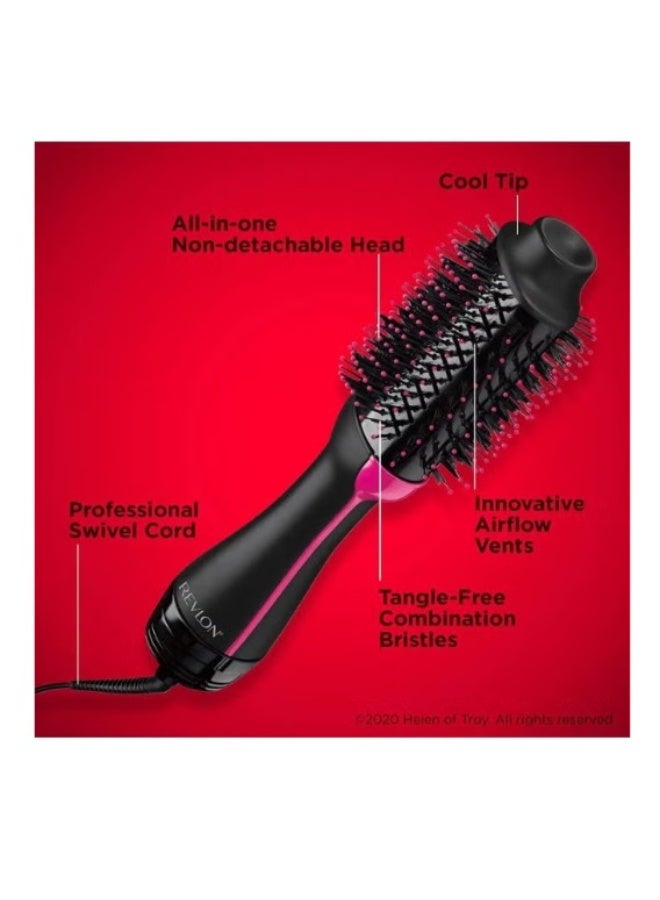 Revlon One Step Hair Dryer And Volumizer, 1100 Watts, Oval Brush Design, 2 heat setting plus cool setting - Image 2