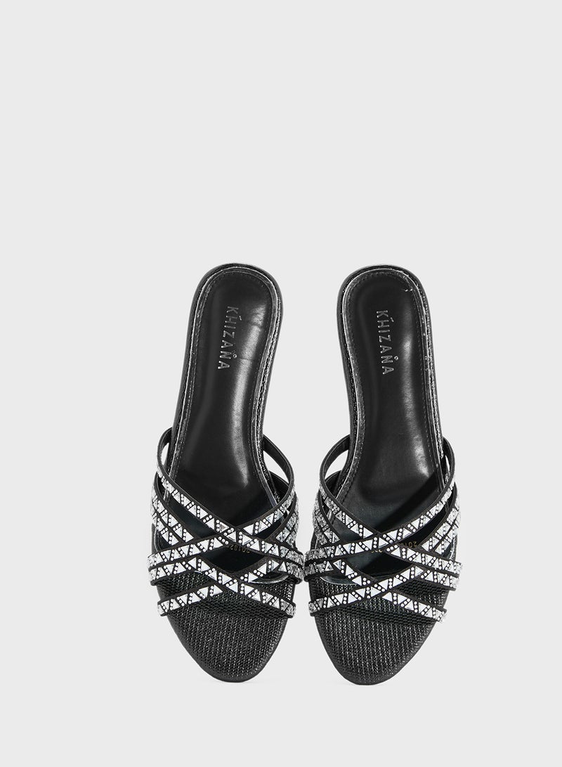Khizana Studded Flat Sandal  - Image 4