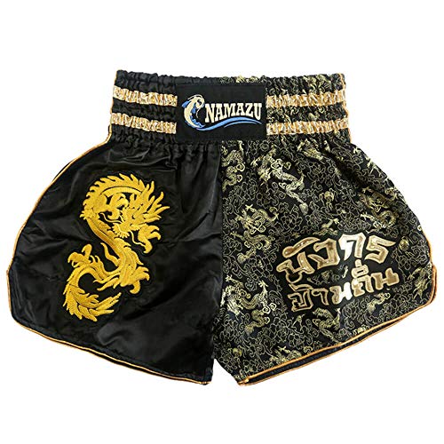 NAMAZU Muay Thai Shorts for Men and Women, High Grade MMA Gym Boxing Kickboxing Shorts Workout Training Grappling Martial Arts Fight Shorts Clothing. - Image 1