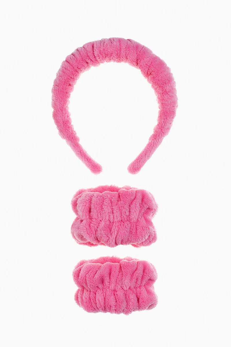 H&M Make-up hairband and wristband set