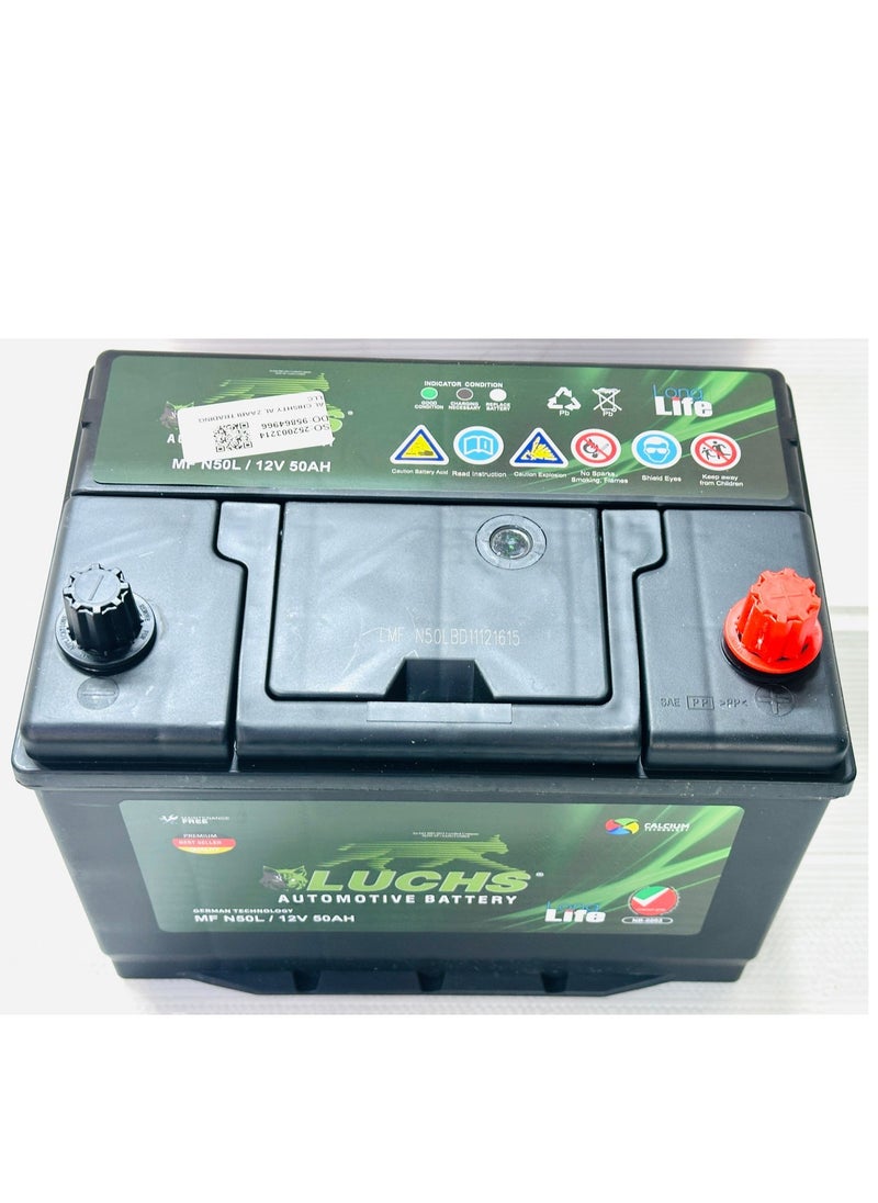 Luchs - Car battery 12V 50AH N50L-MF - Image 1