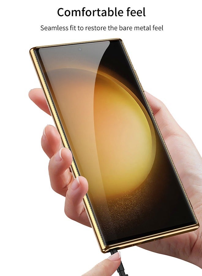 جراب هاتف Samsung Galaxy S24 Ultra، غطاء حماية كامل للجسم مع شحن لاسلكي، جراب هاتف مضاد للسقوط ومضاد لبصمات الأصابع لهاتف Samsung Galaxy S24 Ultra - Image 2