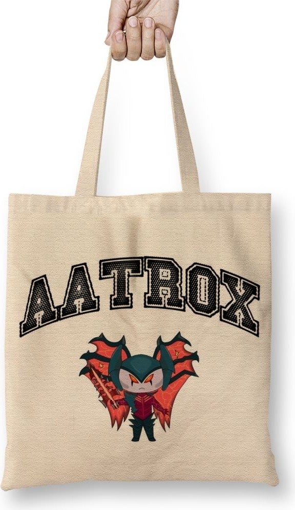 Baskı Dükkanı Print Shop Aatrox Premium Tote Bag Long Handle