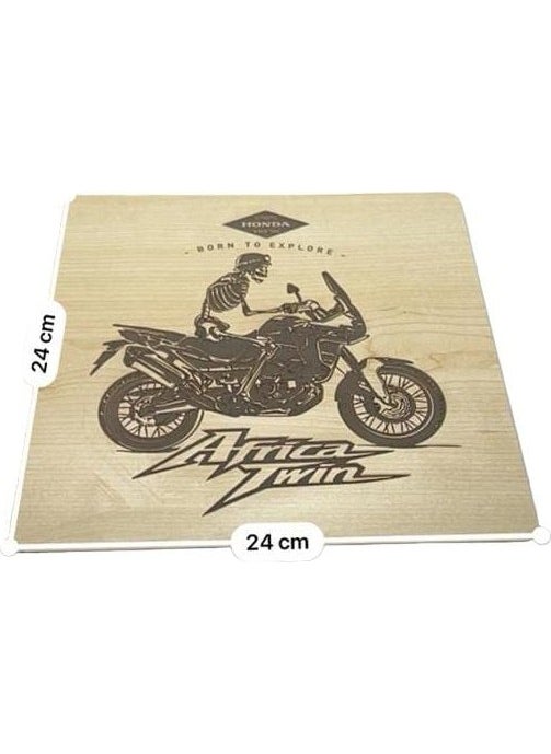 Dalyan Wood Africa Twin Pot Pan Base  - Image 2