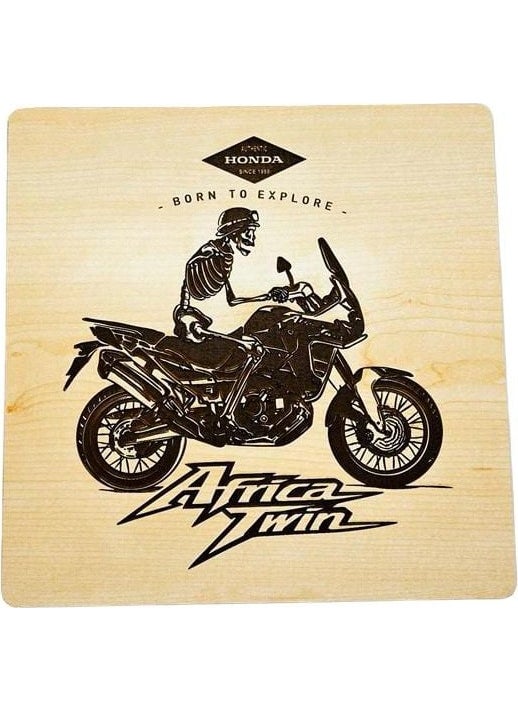 Dalyan Wood Africa Twin Pot Pan Base  - Image 1