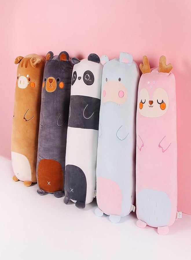 TechMax Solution Cute Panda Plush Long Body Pillow Bed Bolster Cushion - Image 2