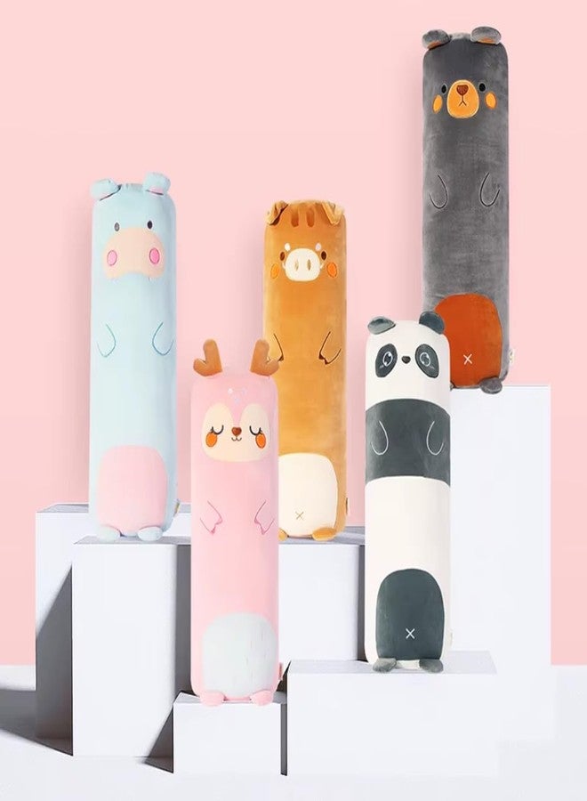 TechMax Solution Cute Panda Plush Long Body Pillow Bed Bolster Cushion - Image 3