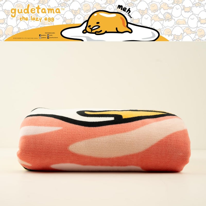 Franco Franco Collectibles Gudetama Bedding Super Soft Cozy Blanket  62 in x 90 in  (Officially Licensed Product)  - Image 5