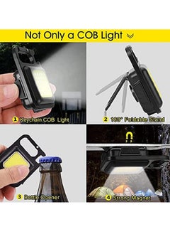 RSG Mini Emergency Keychain Light With Bottle Opener For Outdoor Camping Hiking  - Image 2