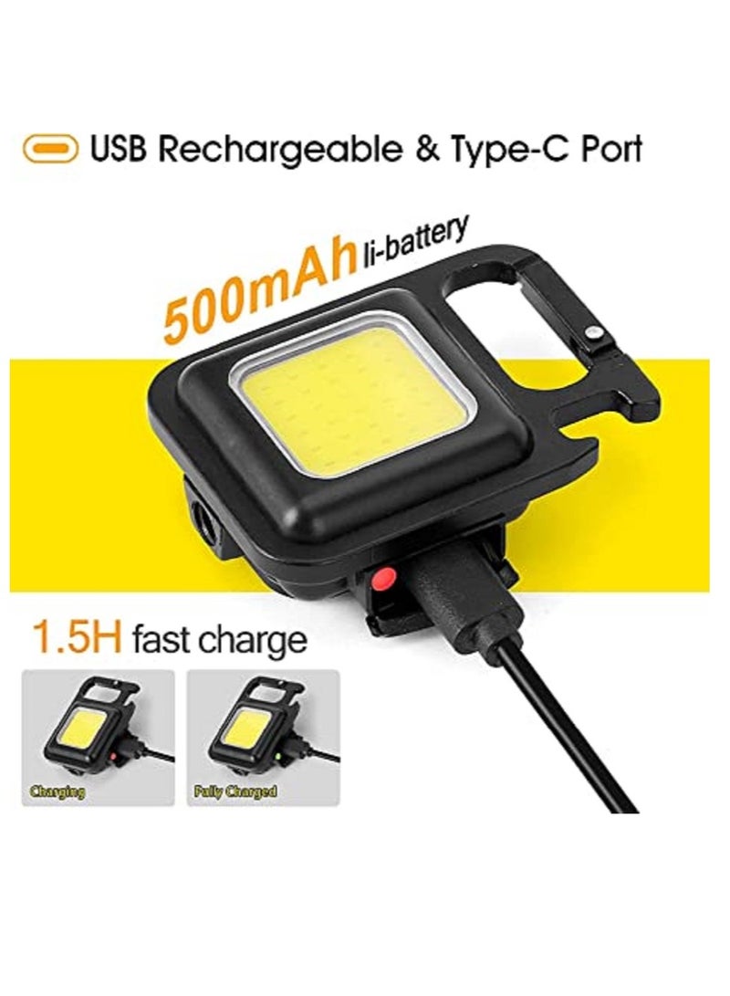 RSG Mini Emergency Keychain Light With Bottle Opener For Outdoor Camping Hiking - Image 4