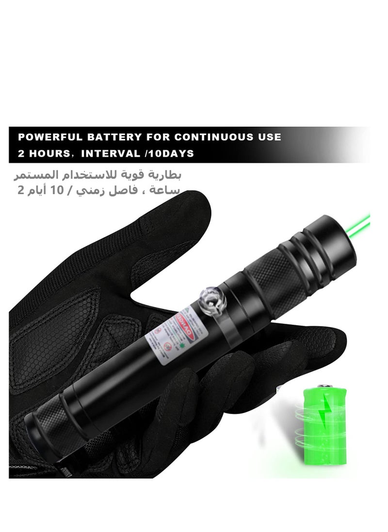Generic - Laser Pointer, Green Laser Pointer High Power Long Range, Rechargeable with USB, Suitable Presentation, Night Outdoor Work, Camping Hiking Hunting - Image 1