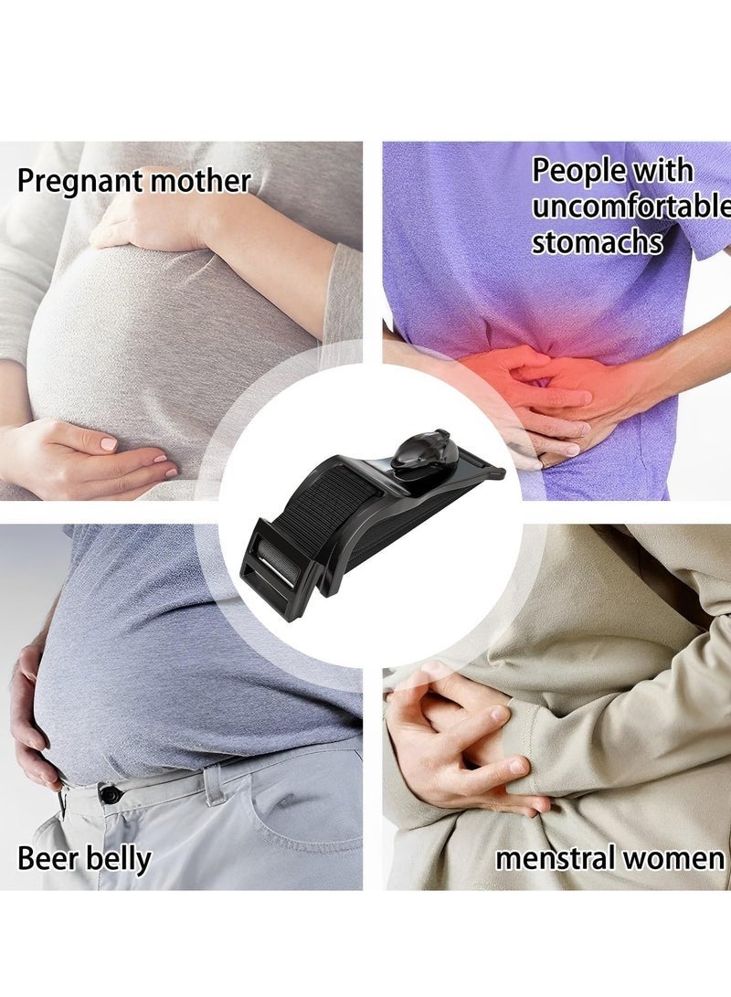 ميكسد منظم حزام الأمان للسيارة أثناء الحمل، مشبك حزام الأمان - حزام مقعد السيارة للنساء الحوامل لحماية الجنين - منع ضغط البطن - ضروري للأمومة - Image 4