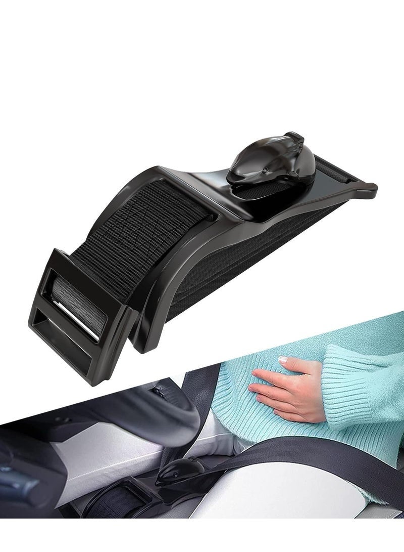 ميكسد منظم حزام الأمان للسيارة أثناء الحمل، مشبك حزام الأمان - حزام مقعد السيارة للنساء الحوامل لحماية الجنين - منع ضغط البطن - ضروري للأمومة - Image 3