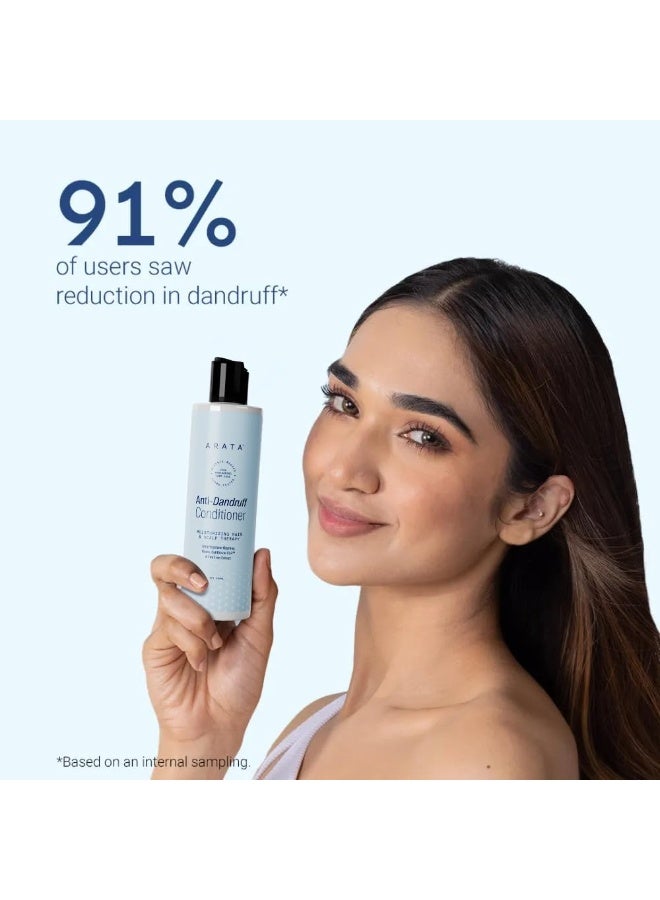 Arata Anti-Dandruff Conditioner (200ML) | with Neem, CutiBiome CLR & Tea Tree Extract | Soothes Itchy Scalp, Moisturizes & Controls Flakes | for All Hair Types - Image 2