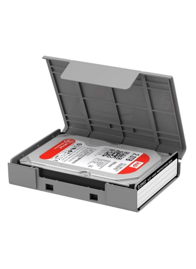 BURAQ ORICO PHP-35 3.5 inch SATA HDD Case Hard Drive Disk Protect Cover Box(Grey)  - Image 1
