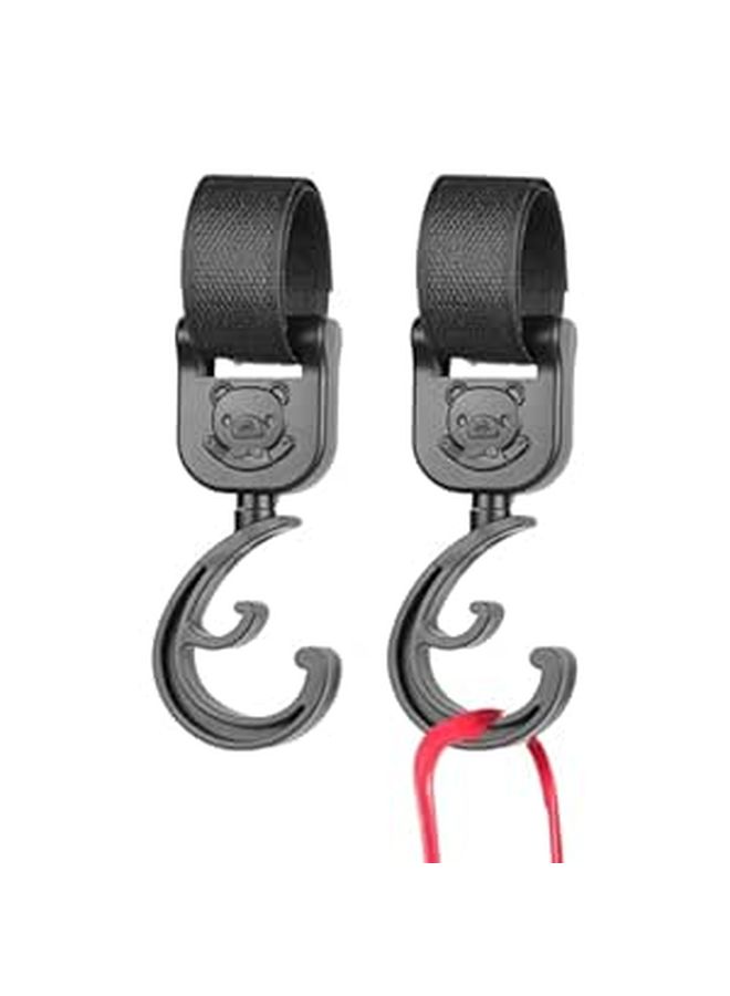 Trolley Hooks For Bags Organizer With Cartoon And Lovely Hanger For Scooter Bags Suitable For Travel Shopping Beach Hiking Park And Transportation - Image 1
