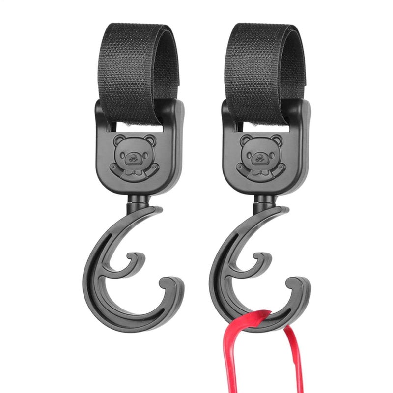 Trolley Hooks For Bags Organizer With Cartoon And Lovely Hanger For Scooter Bags Suitable For Travel Shopping Beach Hiking Park And Transportation - Image 2