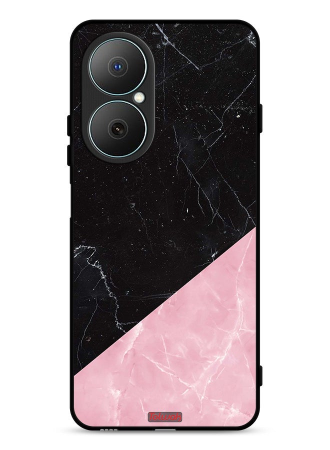 Tolwak Huawei Nova Y73 Protective Case Cover Marble Pattern