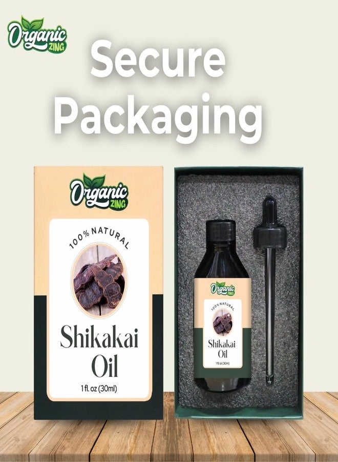 Organic Zing Shikakai (Acacia concinna) Oil | Pure & Natural Essential Oil for Haircare & Massage- 30ml/1.01fl oz - Image 5