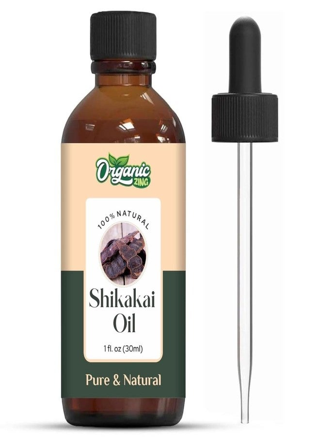 Organic Zing Shikakai (Acacia concinna) Oil | Pure & Natural Essential Oil for Haircare & Massage- 30ml/1.01fl oz - Image 1