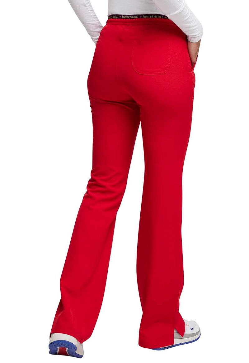 HeartSoul Scrubs Women's Heart Breaker Low Rise Drawstring Pant, Red, XX-Large - Image 5