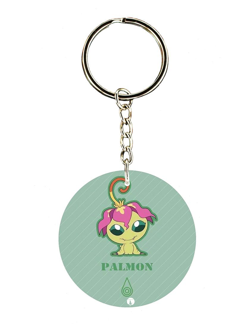 RKN The Anime Digimon Double Side Printed Keychain