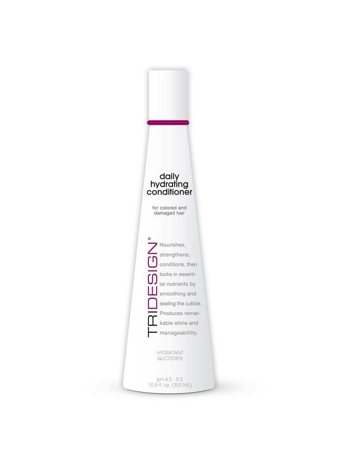 TRIDESIGN Tri Hair Conditioner For Women Or Extra Moisturizing Conditioner For Dry Hair Hair Care Restoration Conditioner For Colored Hair Adds Luminous Volume Hydration Strong & Healthy Hair 10.5 Fluid Oz - Image 2