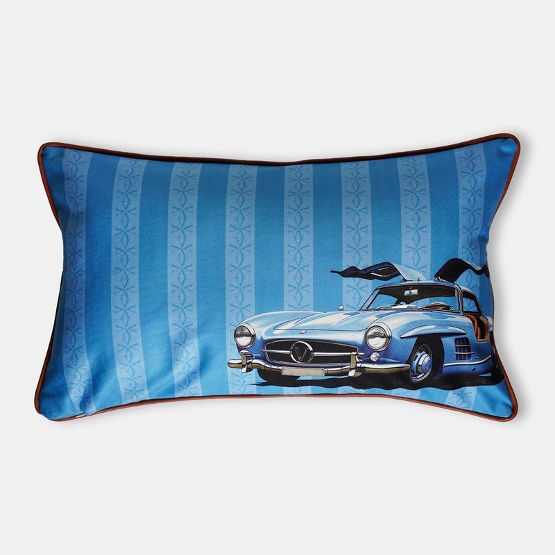 VITELLI DESIGN STUDIO Classic Cars 50s Rectangular Decorative Pillow - Image 1