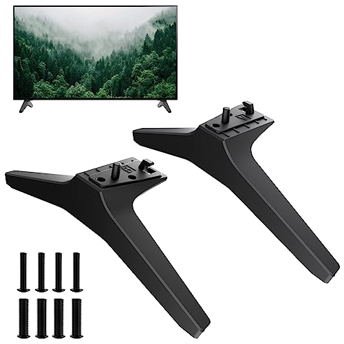 Varghesyla TV Legs for LG TV Stand Replacement Base for 49 50 55 Inch UM Series LG TV Legs 55UM7300 55UM7300PUA 55UM6900 55UM6900PUA 55UM6910 55UM691OPUC 55UM6950 55UM6950DUB 50UM7300 49UM6950 with Screws - Image 1