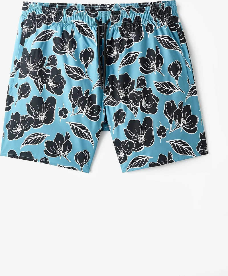 JUNE Men's Regular Fit Patterned Denim Shorts