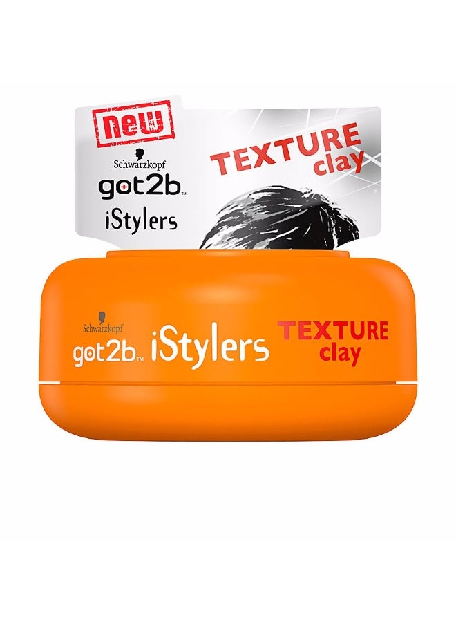 Schwarzkopf Got2B iStylers Texture Clay 75ml - Image 1