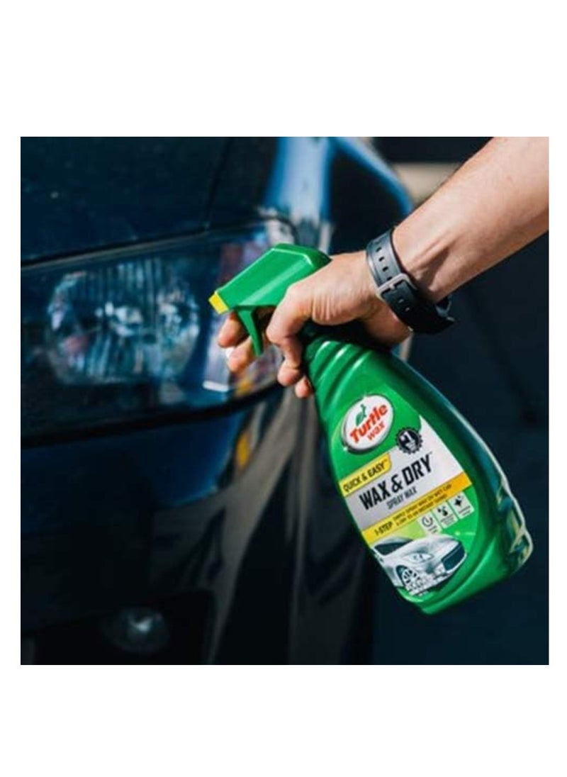 TurtleWax WAX & DRY SPRAY WAX 769ml  - Image 2