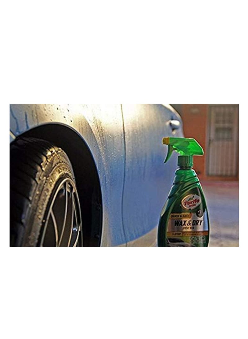 TurtleWax WAX & DRY SPRAY WAX 769ml  - Image 3